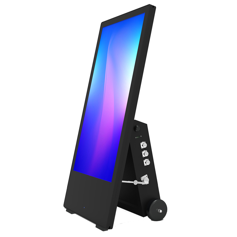 43寸戶(hù)外移動(dòng)海報(bào)屏